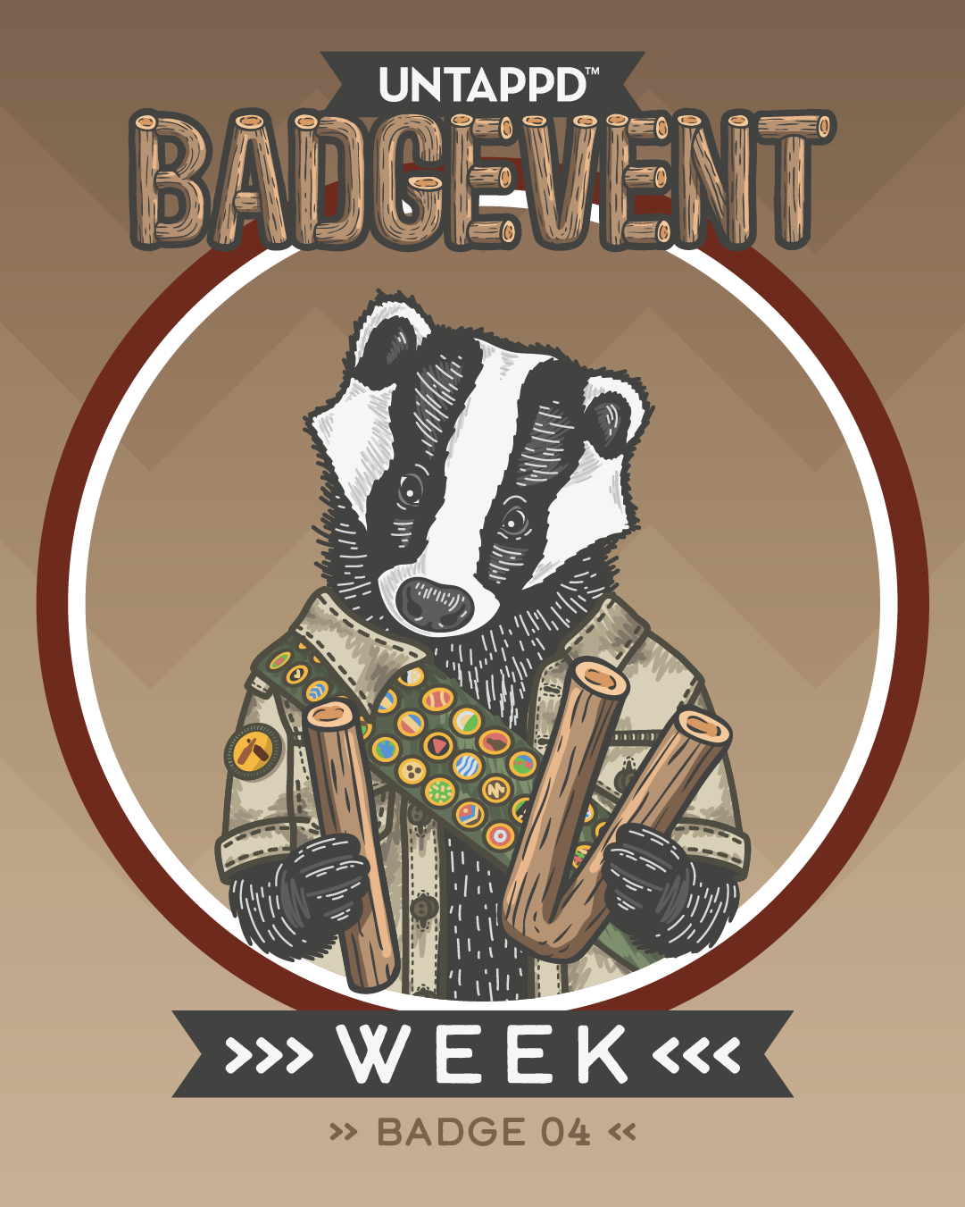 New Badge: Untappd Badgevent Week: Day 4