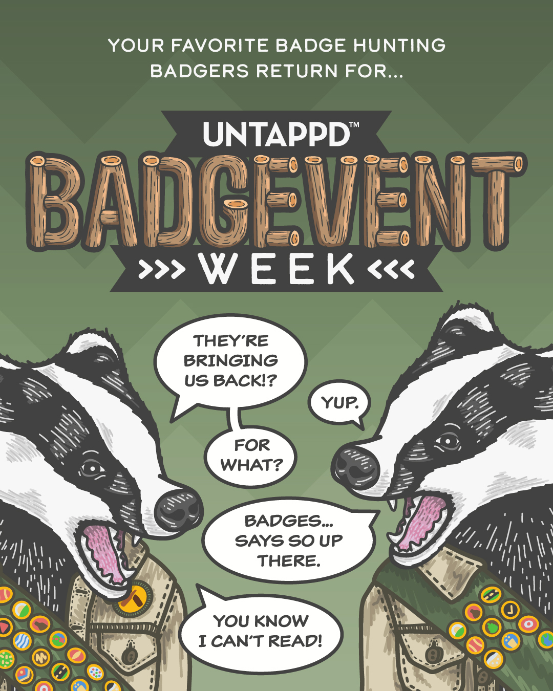 Mark Your Calendar’s for Untappd’s First-Ever « Badgevent Week! »