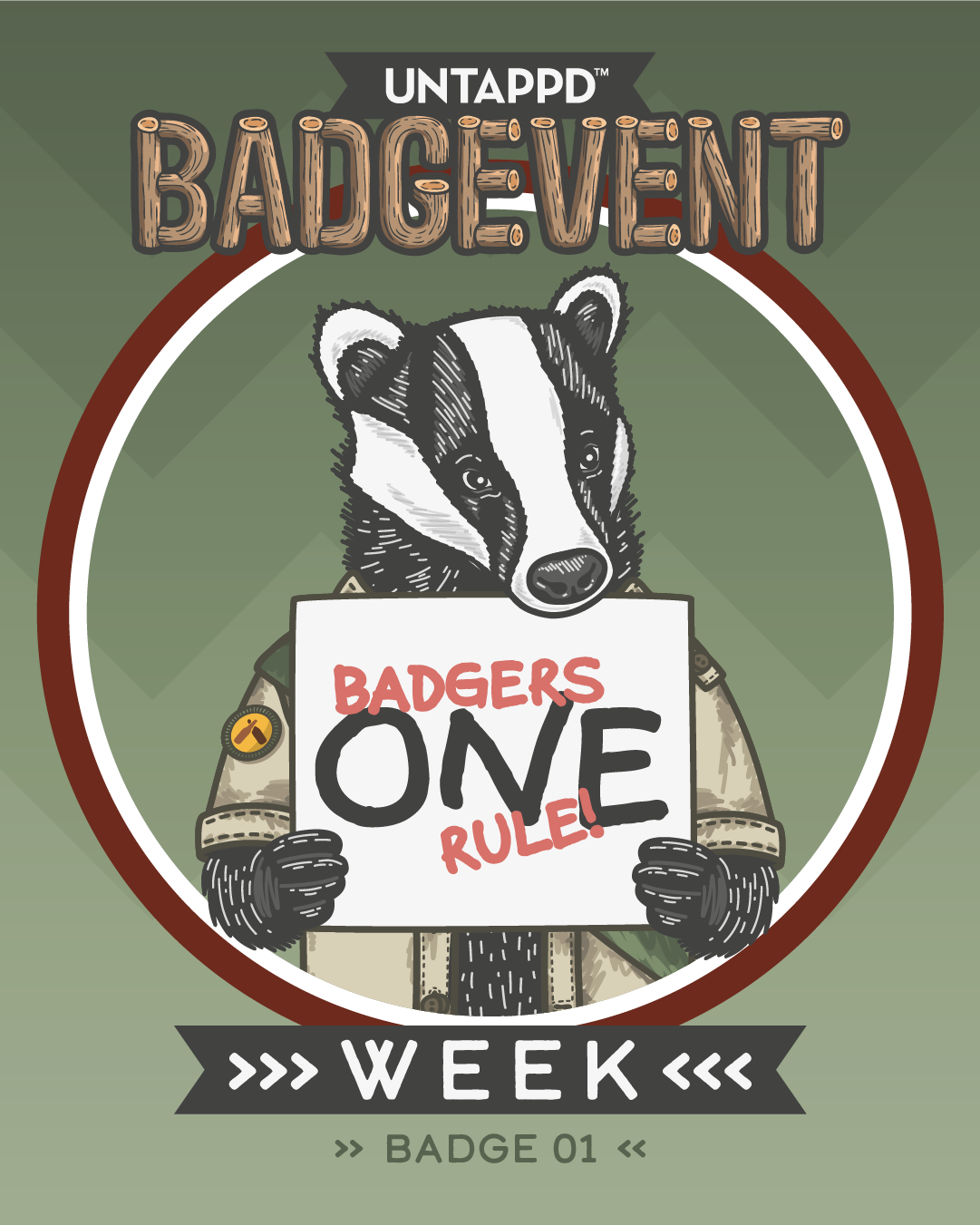 New Badge: Untappd Badgevent Week: Day 1
