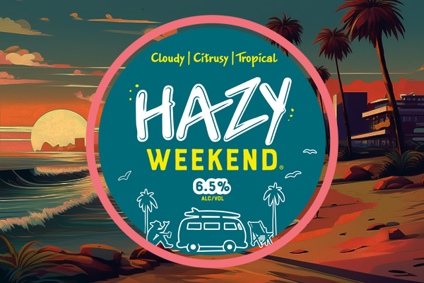 New Badge: Coronado Brewing Hazy Weekend IPA