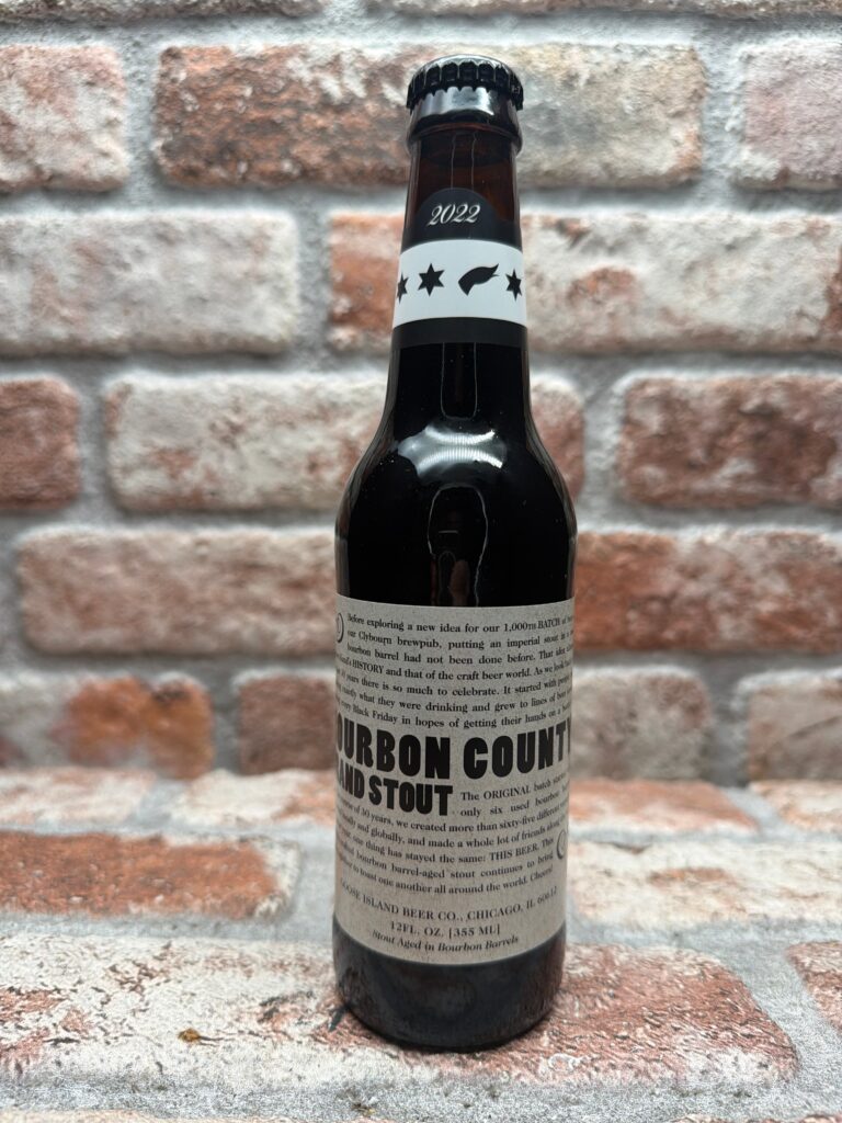 Goose Island Bourbon County Brand Stout Wild Turkey Barrels 2022