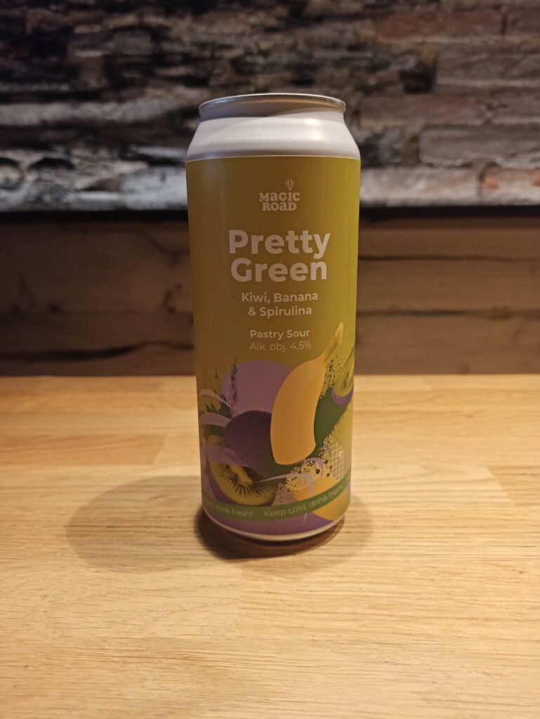 Pretty Green – Kiwi, Banana & Spirulina