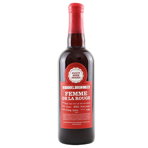 10 Barrel Femme De La Rouge
