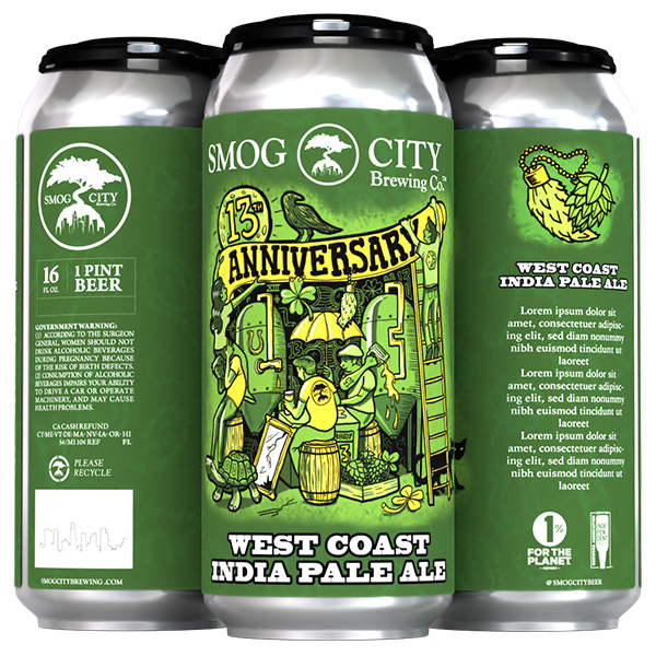 Smog City 13th Anniversary IPA / 13周年