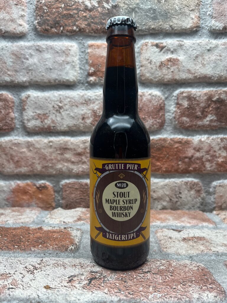 Grutte Pier Vatgerijpt #28 Stout Maple Syrup Bourbon Whisky