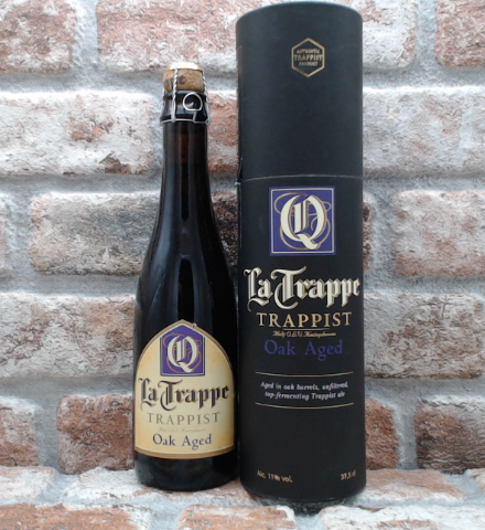 La Trappe Quadrupel Oak Aged Batch 26 - Met koker 2016