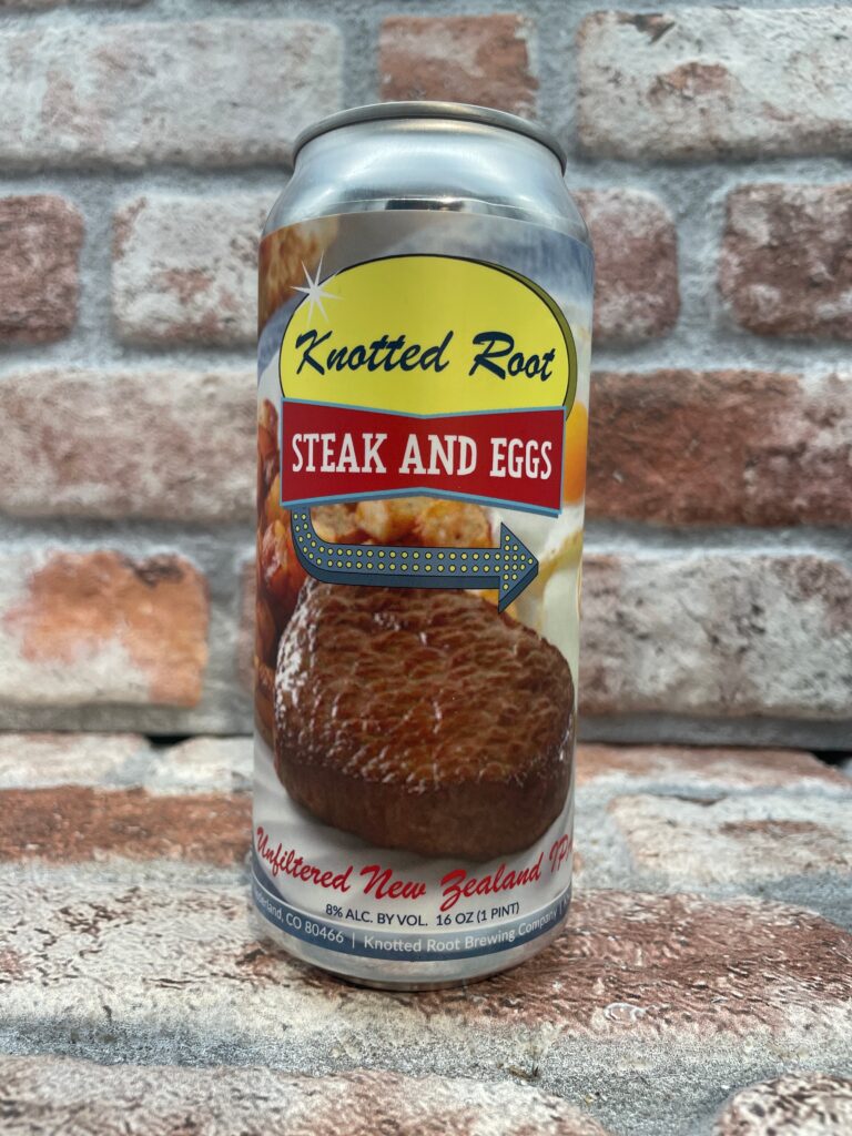Knotted Root Steak And Eggs DIPA - 1 pint