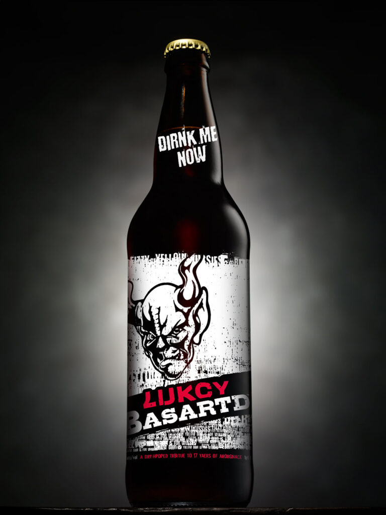 Lukcy Basartd Ale 22oz