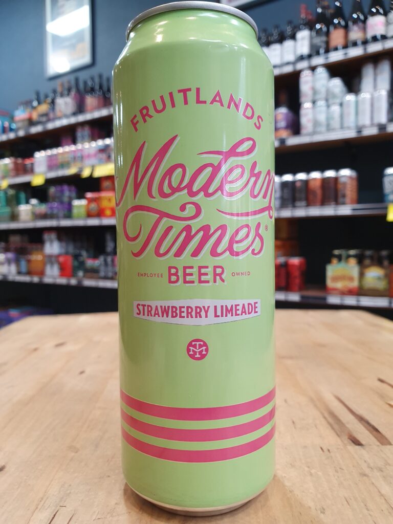Modern Times Fruitlands Strawberry Limeade