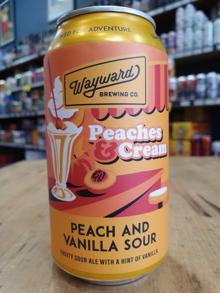 Wayward Peaches & Cream Peach & Vanilla