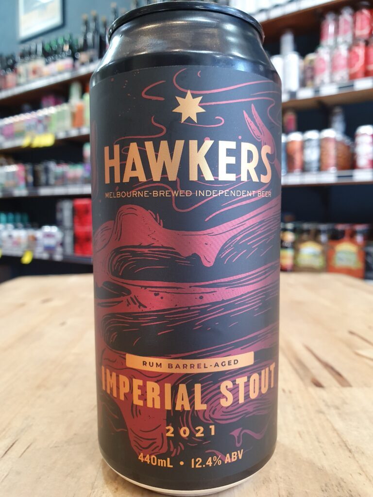 Hawkers Imperial Stout 2021 Rum Barrel Aged Edition