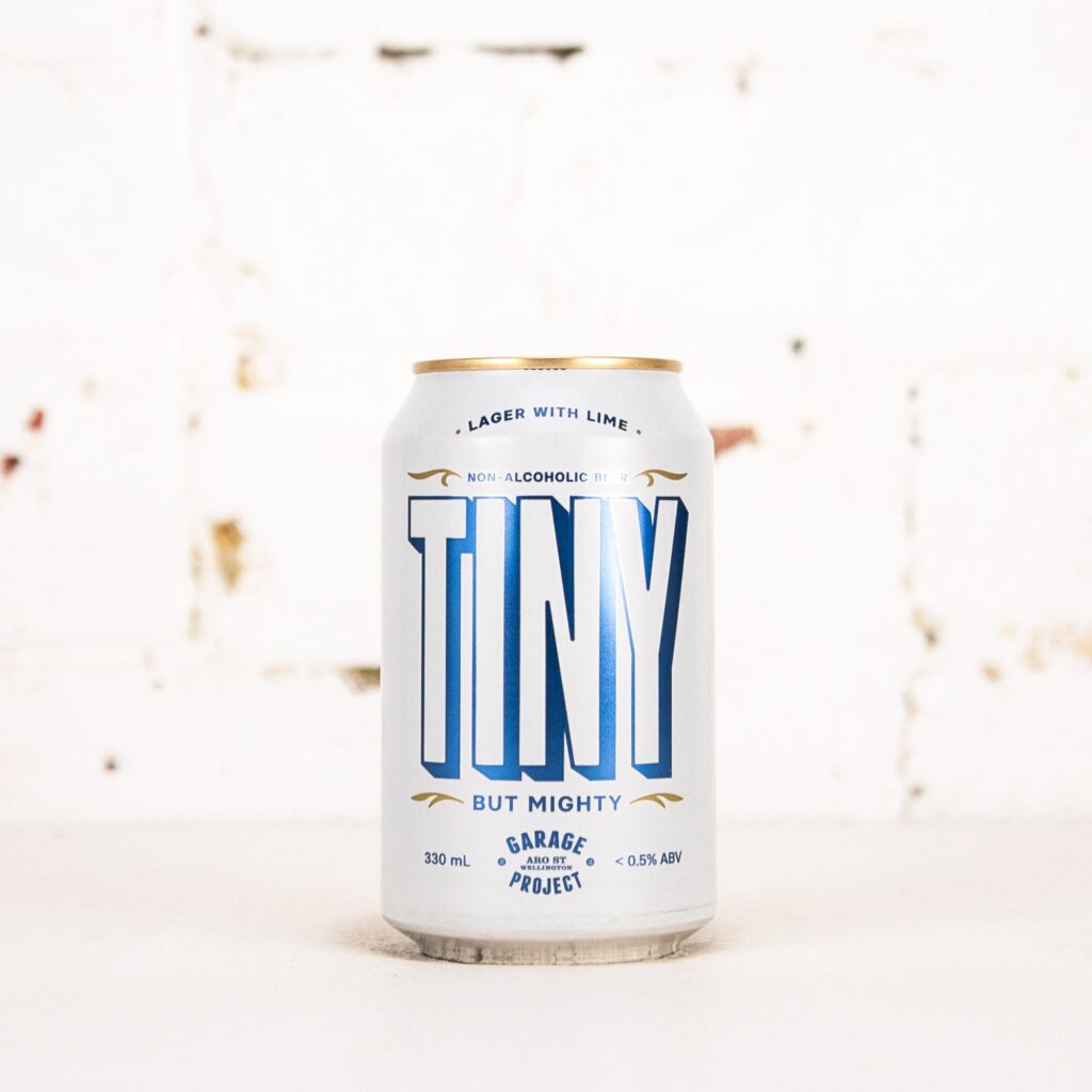 Tiny Non Alc Lager with Lime