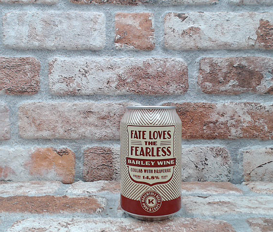 Brouwerij Kees Fate loves the fearless collab Bravoure Barleywine