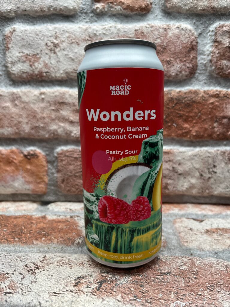 Magic Road Wonders - Raspberry, Banana & Coconut Cream