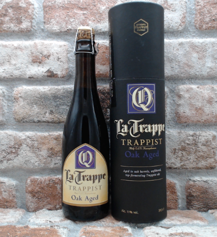 La Trappe Quadrupel Oak Aged Batch 27 - Met koker 2017