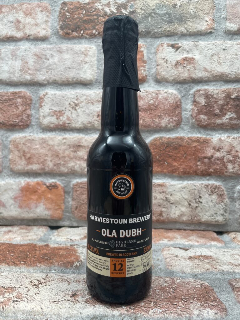 Harviestoun Brewery Ola Dubh 12 Year Special 2023 Ale