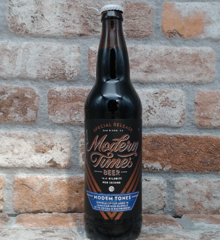 Modern Times Modem Tones Jamaican Rum Stout - 1 pint