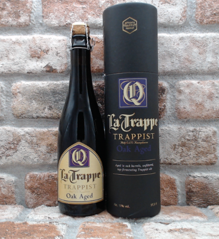 La Trappe Quadrupel Oak Aged Batch 48 - Met koker 2023