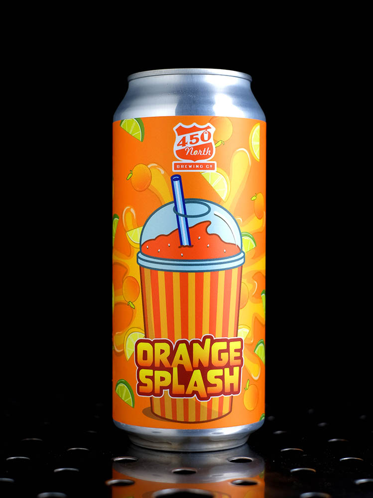 450 North | SLUSHY XL Orange Splash | Smoothie Sour Orange Mandarine Limonade | 5,3%