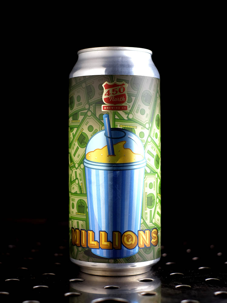 450 North | SLUSHY XXL: Millions | Smoothie Sour Myrtille Mûre Framboise | 5,3%