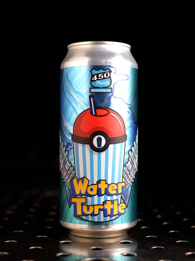 450 North | Slushy XL Water Turtle | Smoothie Sour Myrtille Goyave Pastèque | 5,3%