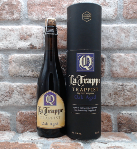 La Trappe Quadrupel Oak Aged Batch 29 - Met koker 2017