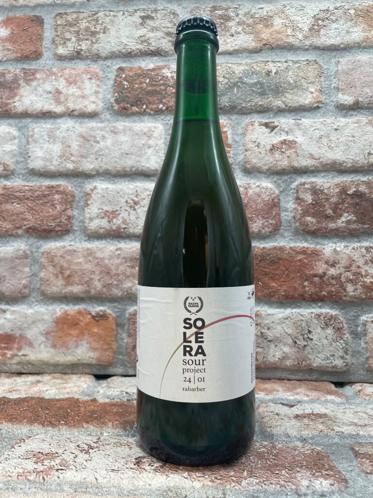 Brouwerij Halve Tamme Solera Sour Project 24 | 01 Rabarber