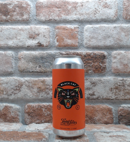 Long Live Black Cat Stout - 1 pint