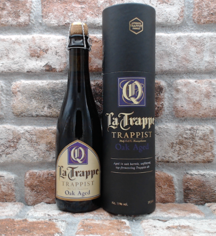 La Trappe Quadrupel Oak Aged Batch 43 - Met koker 2021