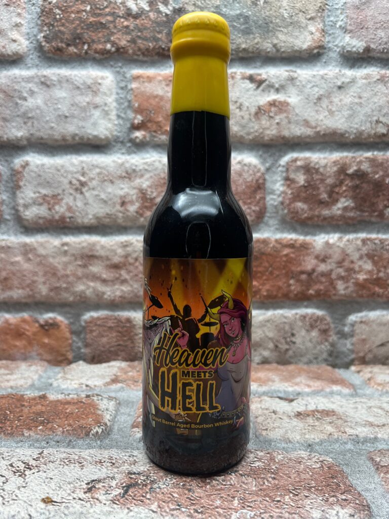 De Meteoor Heaven Meets Hell Barrel Aged Bourbon Whiskey 2025
