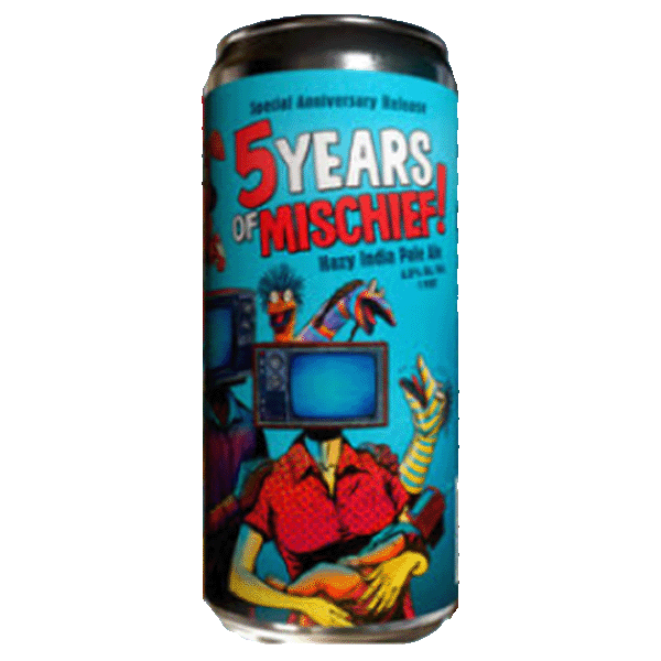 Paperback 5 Years of Mischief Hazy IPA / 5イヤーズ オブ ミスチーフ