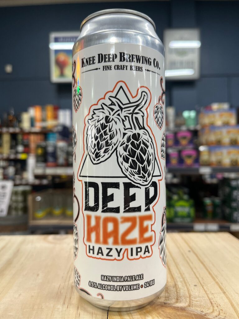 Knee Deep Deep Haze Hazy IPA Tall Boy
