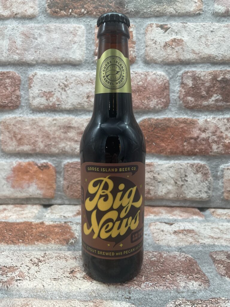 Goose Island Big News Barrel Aged Stout W/ Pecan And Coconut 2025