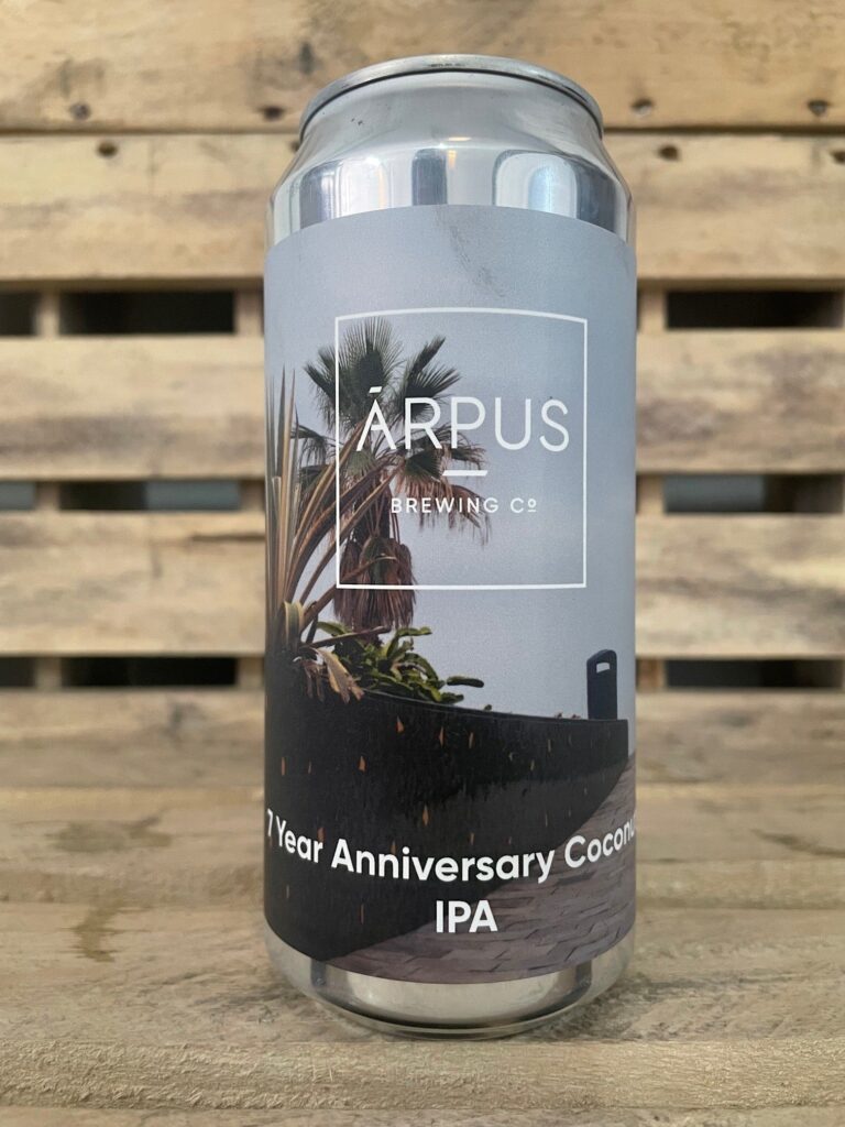 Arpus 7 Year anniversary coconut IPA 6,8% BB: 30/11/25
