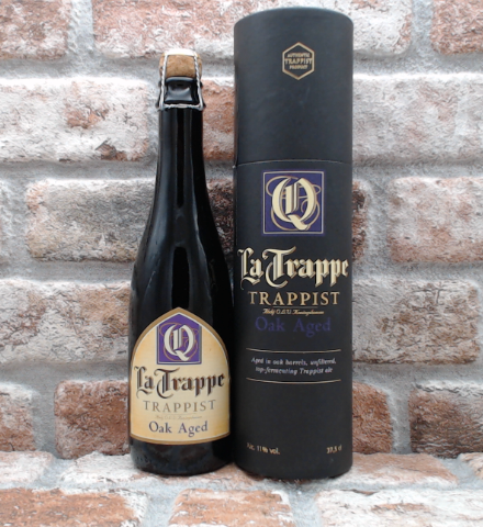La Trappe Quadrupel Oak Aged Batch 38 - Met koker 2020