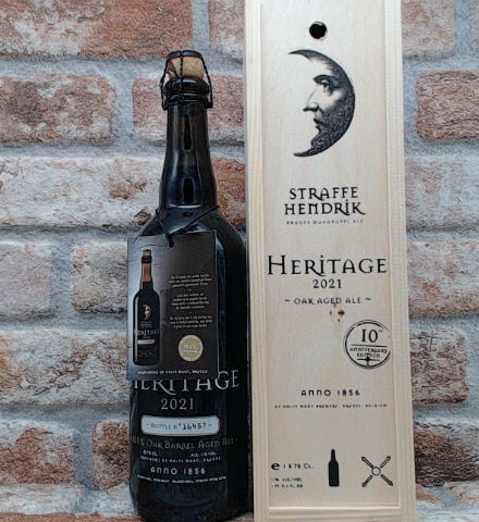 Straffe Hendrik Heritage - zonder kistje 2021 Quadrupel