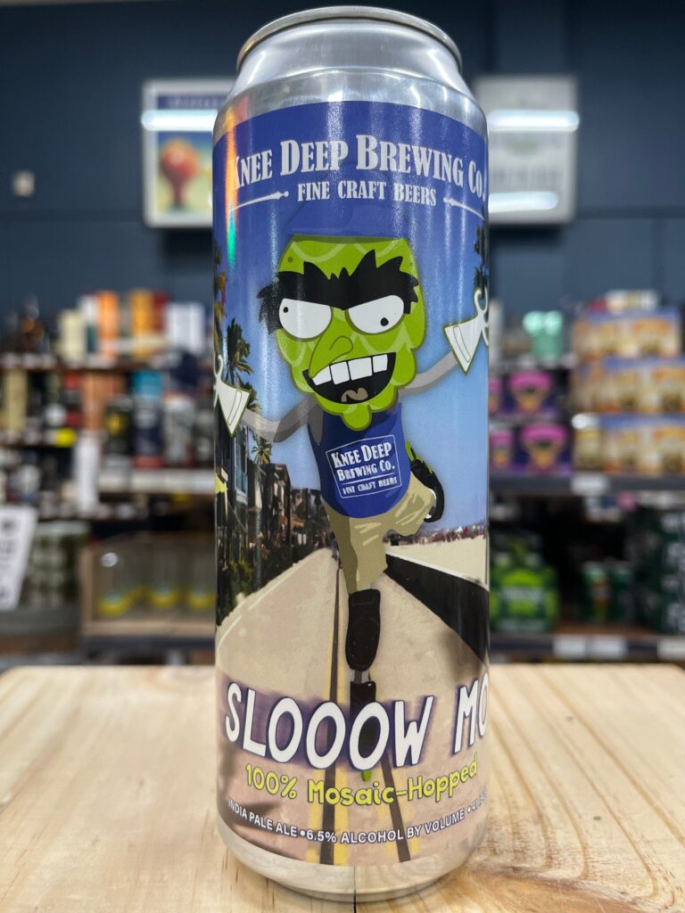 Knee Deep Slooow Mo Single Hop Mosaic IPA Tall Boy