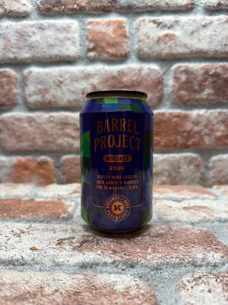 Kees Barrel Project 2026 Barley Wine Aged In Jack Daniel’s Barrels Barleywine