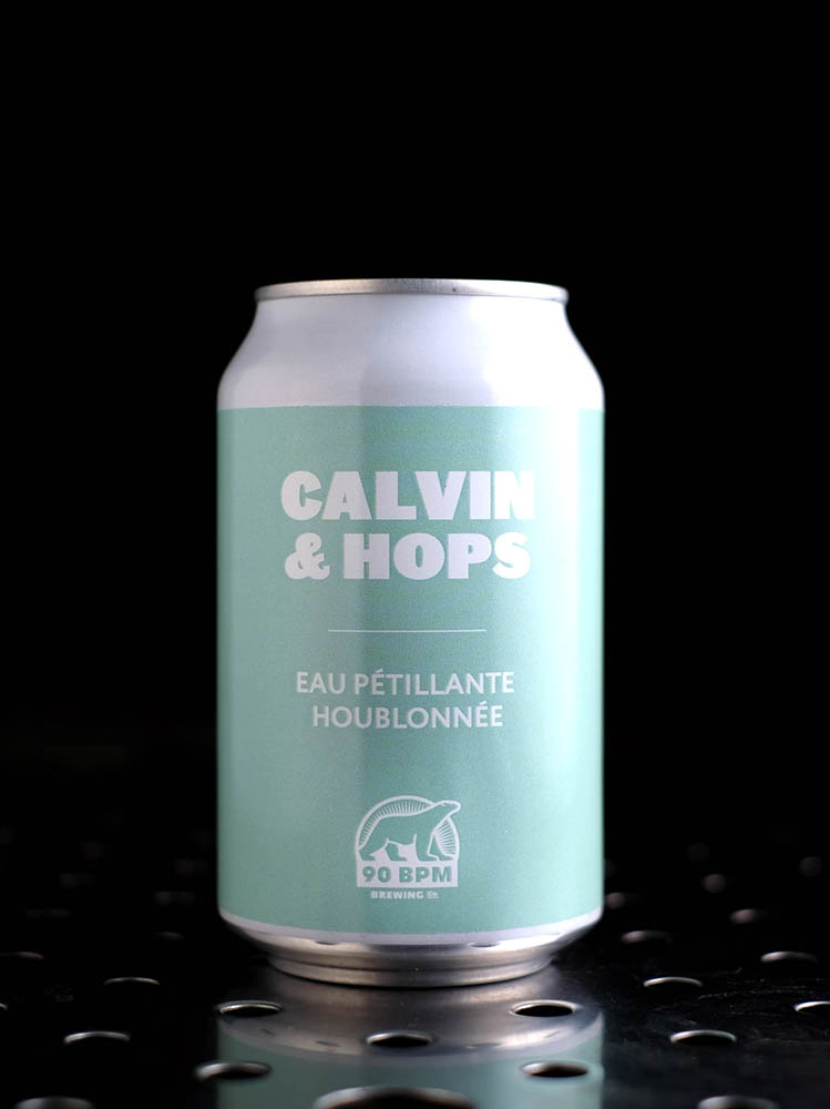 90 BPM | Calvin & Hops | Eau pétillante houblonnée | 0,0%