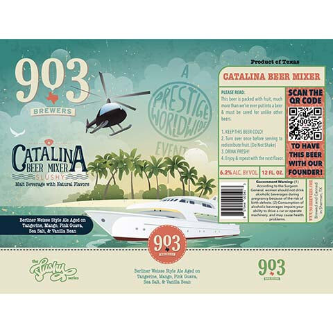 Catalina Beer Mixer Berliner Weisse Ale