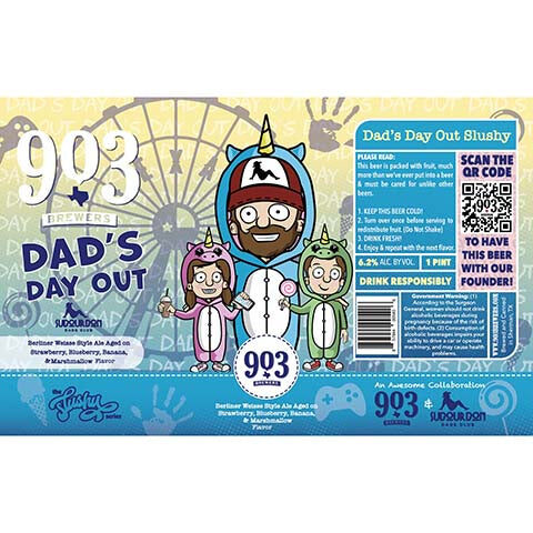 Dad's Day Out Berliner Weisse Ale