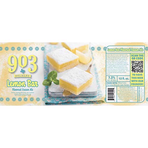 Lemon Bar Flavored