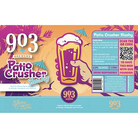 Patio Crusher Slushy Berliner Weisse Ale