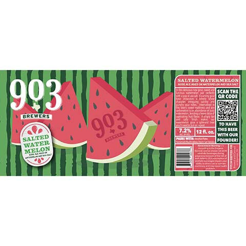 Salted Watermelon Gose Ale