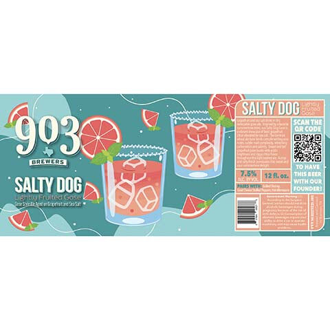 Salty Dog Lightly Fruited Gose Ale