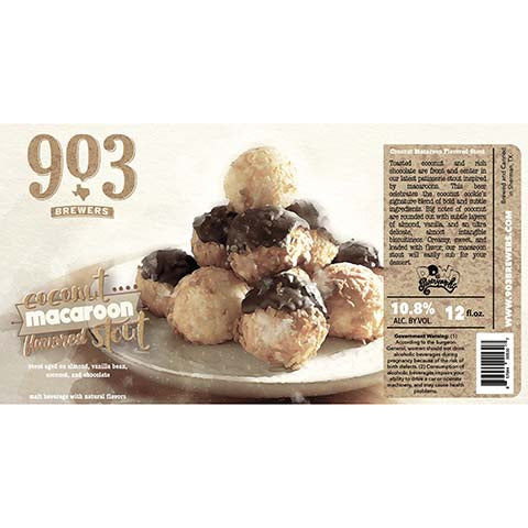 903 Coconut Macaroon