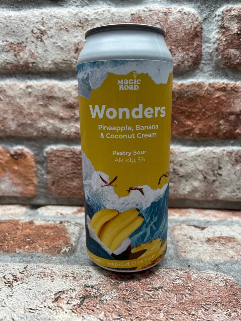 Magic Road Wonders - Pineapple, Banana & Coconut Cream