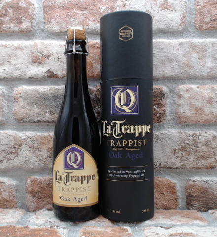 La Trappe Quadrupel Oak Aged Batch 31 - Met koker 2018