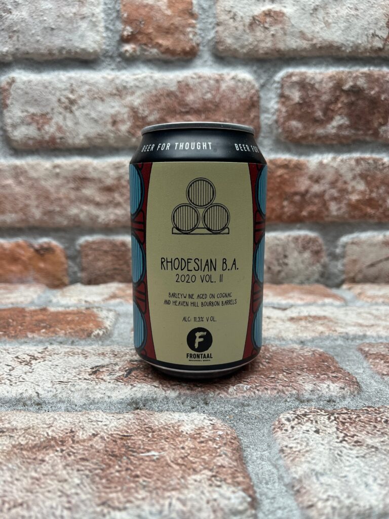 Frontaal Rhodesian B.A. Vol. II 2020 Barleywine