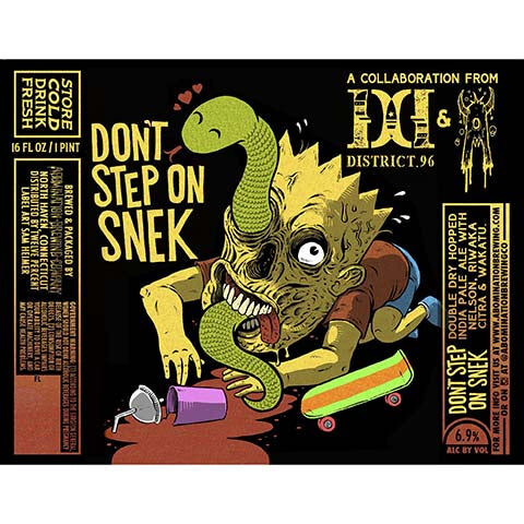 Abomination Don't Step On Snek
